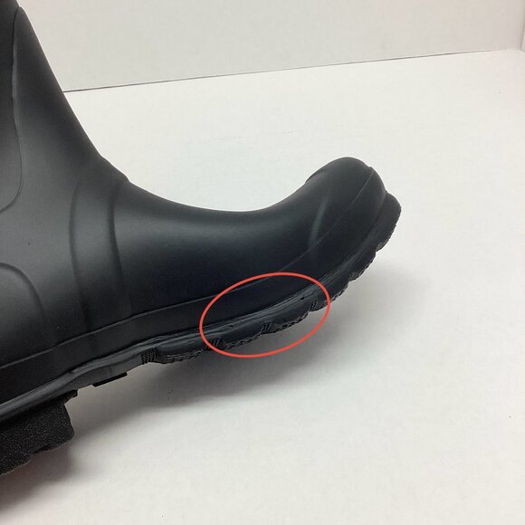 Hunter Women's Original Back Adjustable Short Boots in Size 8, WFS1013RMA-BLK(2) - Picture 11 of 12